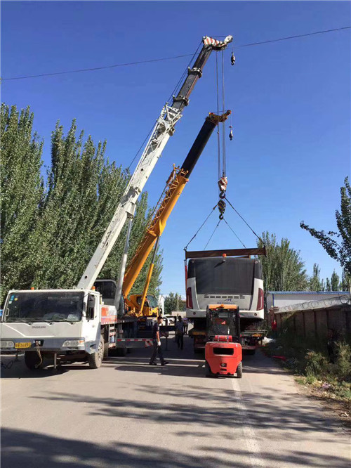 宾阳县港口集装箱搬运案例